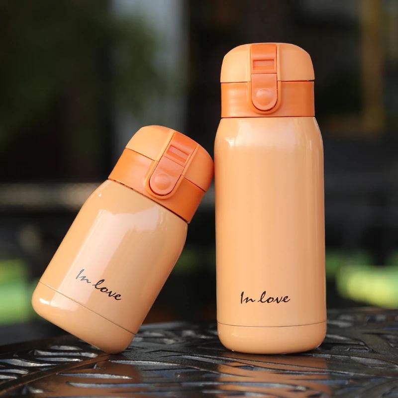 Mini Giữ Nhiệt Dễ Thương Kẹo Hoạt Hình 200Ml/360Ml Trẻ Em Nóng Thép Không Gỉ Nhiệt Cốc Cà Phê chân Không Cách Nhiệt
