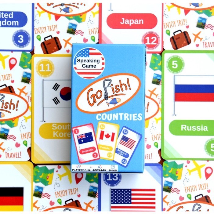 Go fish game &quot; Countries&quot;