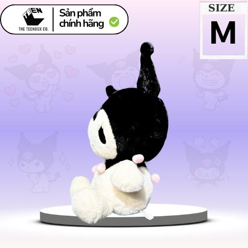Gấu Bông Thỏ  Kuromi size M Cho Bé Cao Cấp, Thú nhồi bông màu tím Kuromi, Kuromi Nhồi Bông Đáng Yêu, Gấu bông Cao Cấp Mềm Mịn Size 30cm, Quà tặng đáng yêu - Sản phẩm chính hãng, Phân phối bởi Teenbox