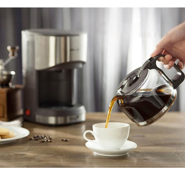 Máy pha café trà tự động máy pha cà phê và trà mini dung tích 700ml thiết bị làm trà cà phê - Hàng chính hãng