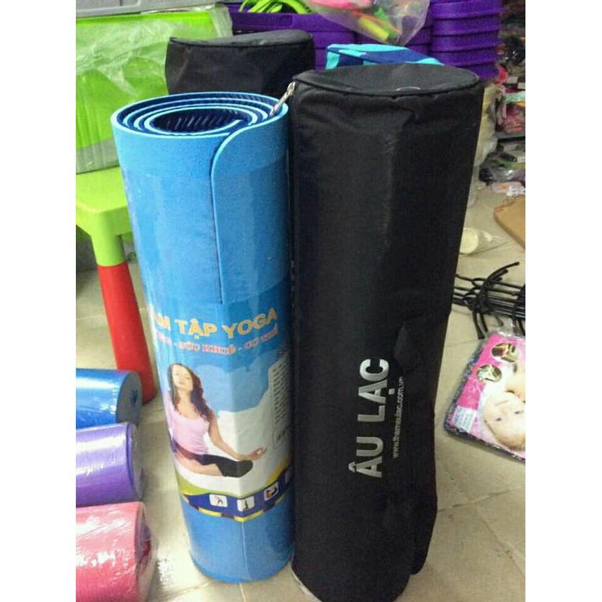 Thảm yoga âu lạc cao cấp kèm túi đựng