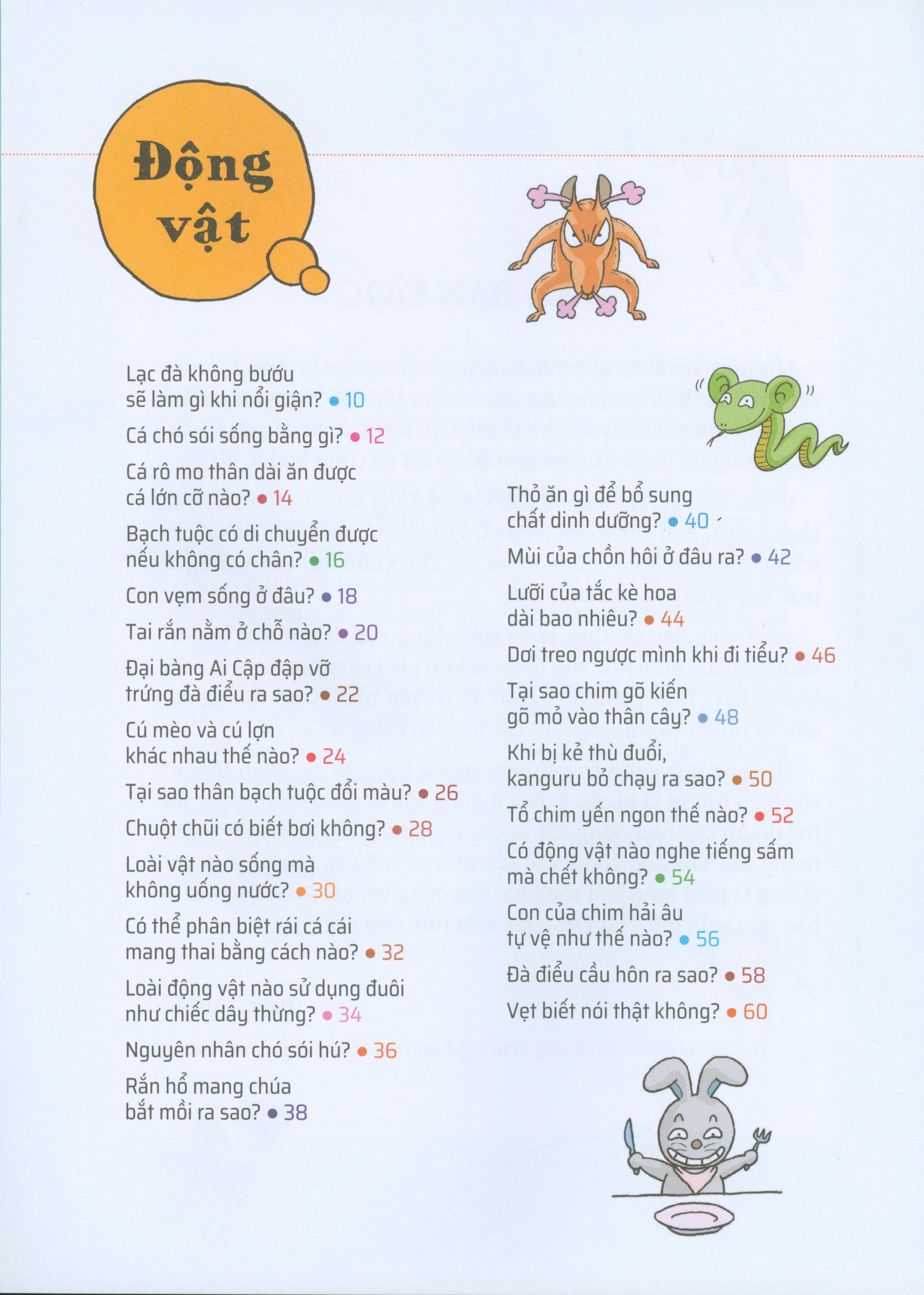 Sách - Quiz! Khoa học kì thú : Động vật