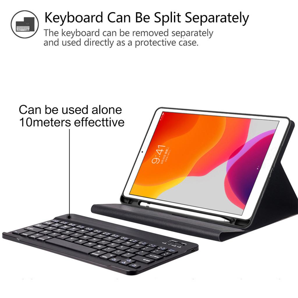 Detachable Bluetooth Keyboard Cover Case For 7th Generation 10.2 2019