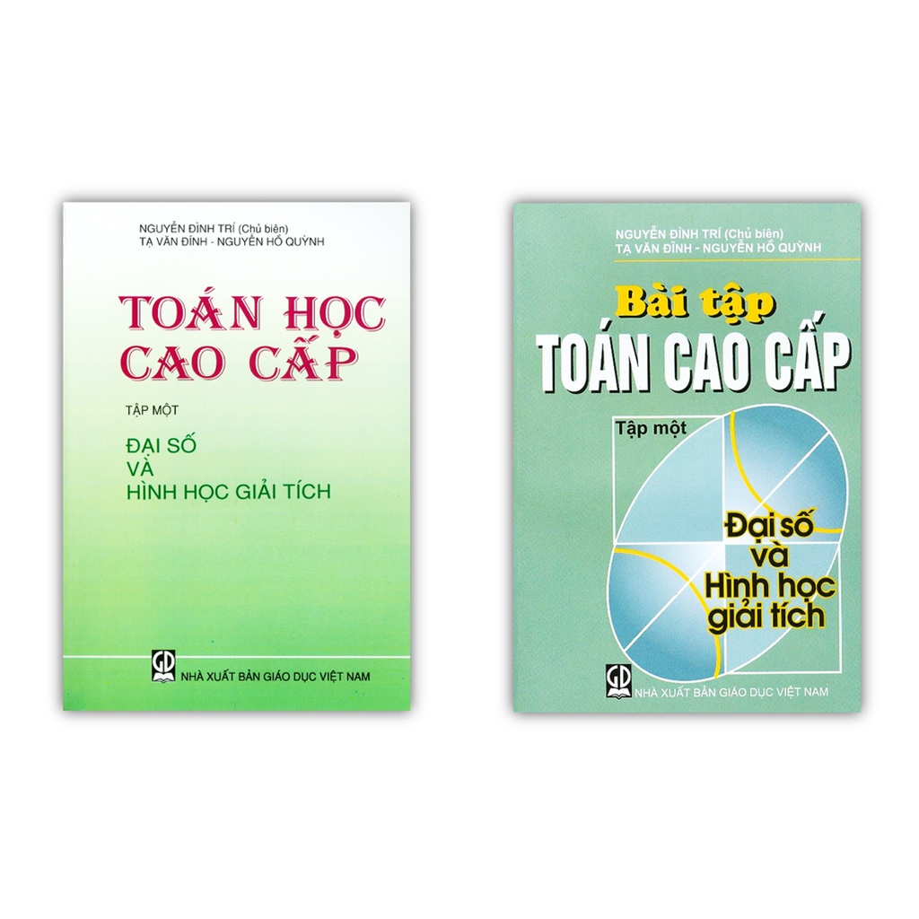 Sách - Toán Cao Cấp tập 1 - Đại Số Và Hình Học Giải Tích (DN)