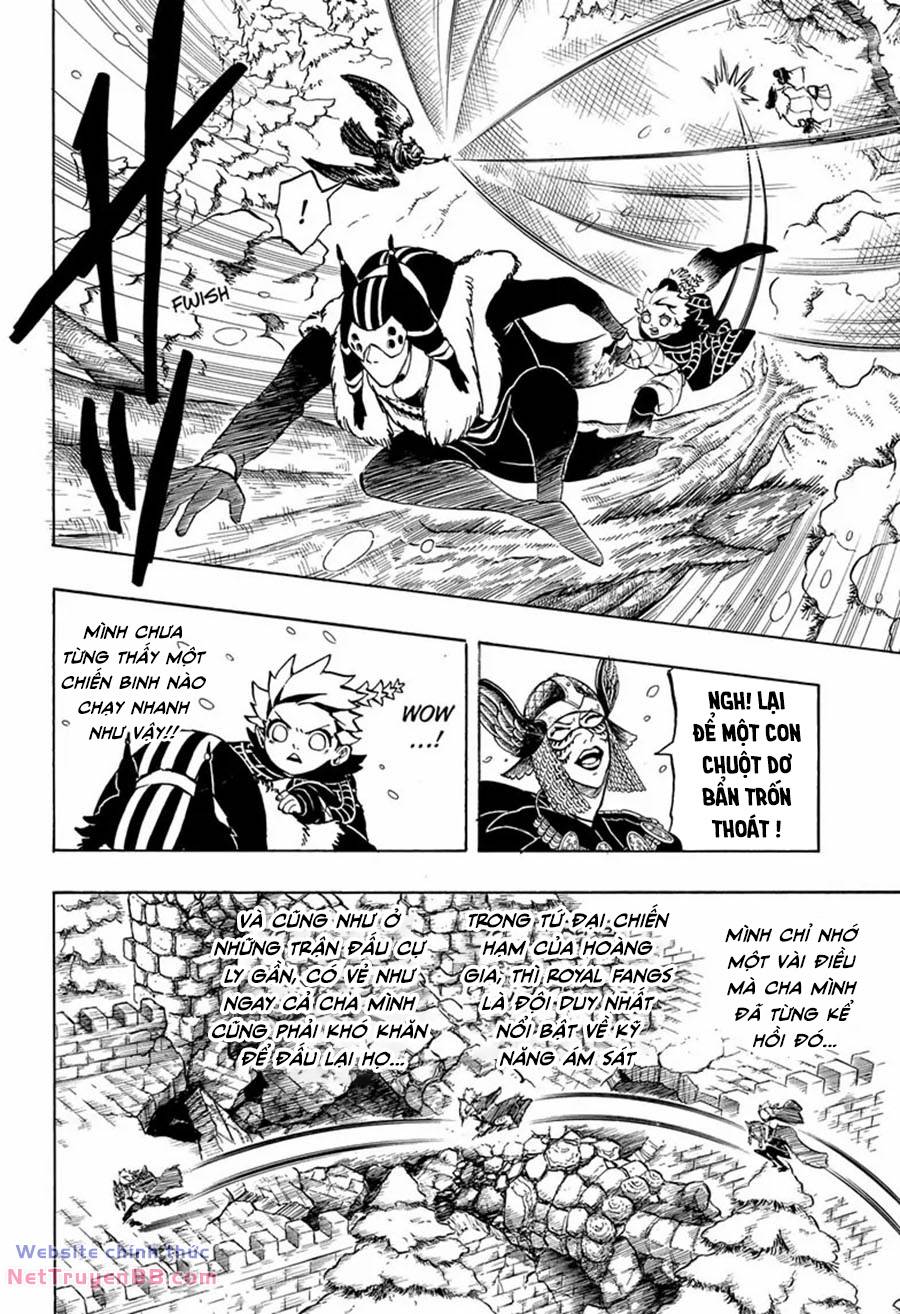 gill: "không ai có thể đánh bại ta khi ta dùng rìu!" chapter 17 16