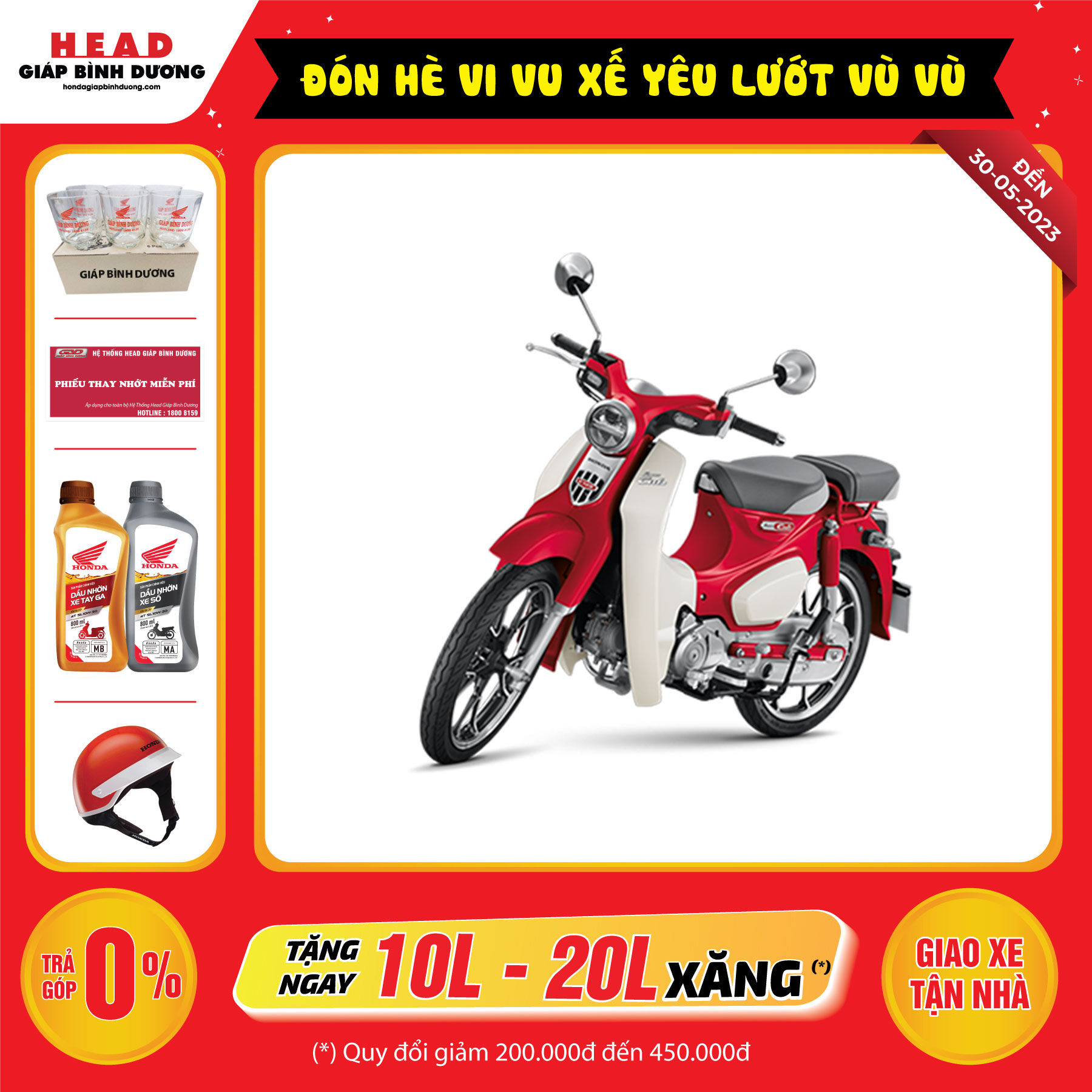 Xe máy Honda Super Cub 125cc - Phiên bản Tiêu chuẩn