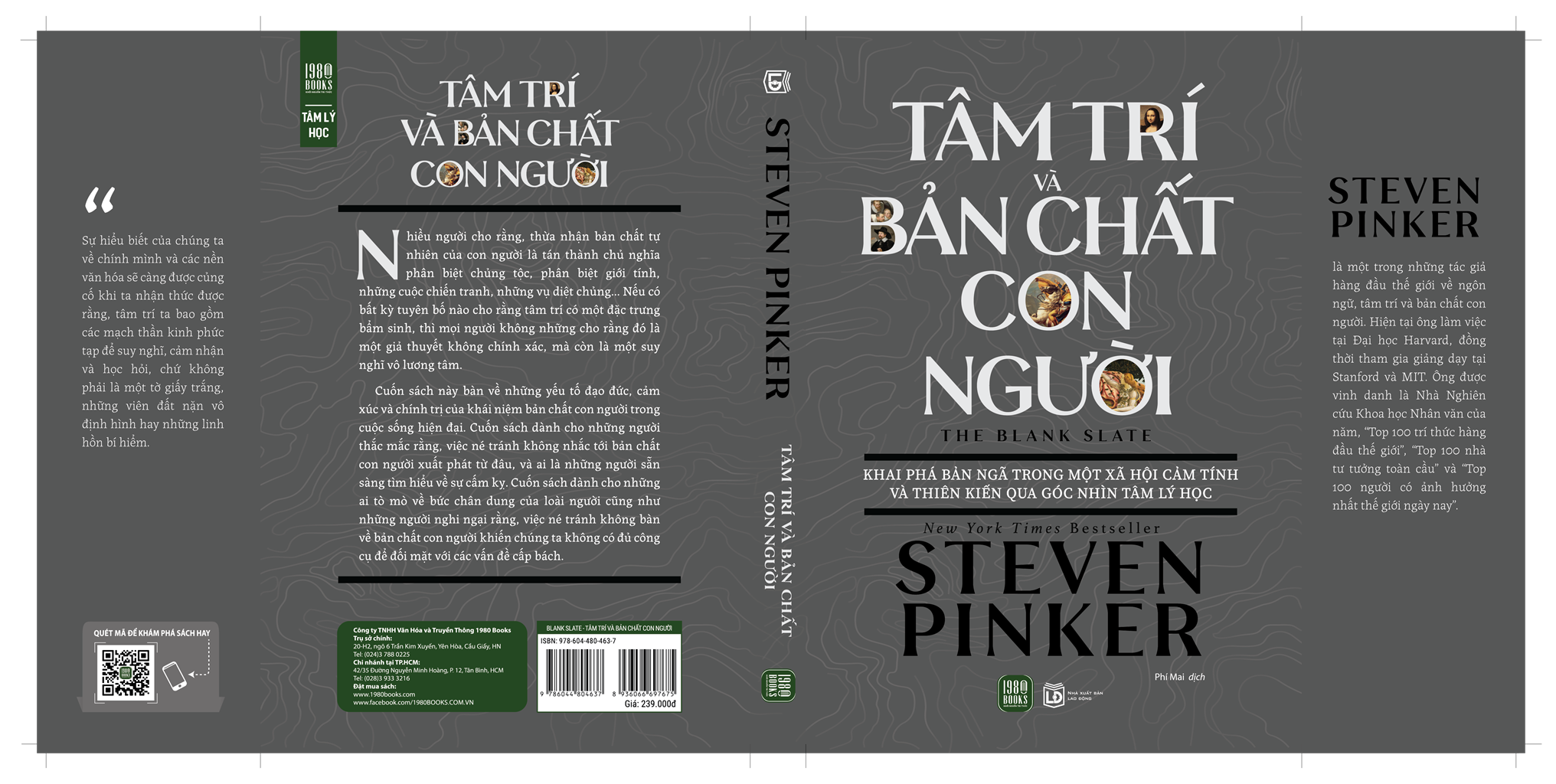 Sách - Tâm Trí Và Bản Chất Con Người - Steven Pinker