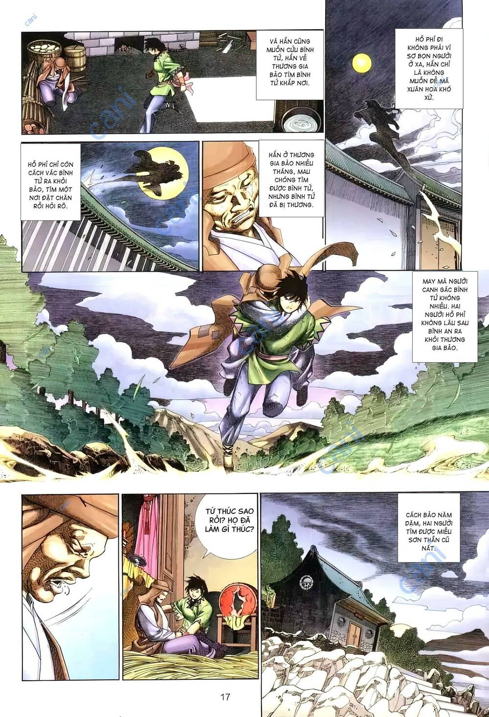 tuyết sơn phi hồ - mã vinh thành chapter 11 17
