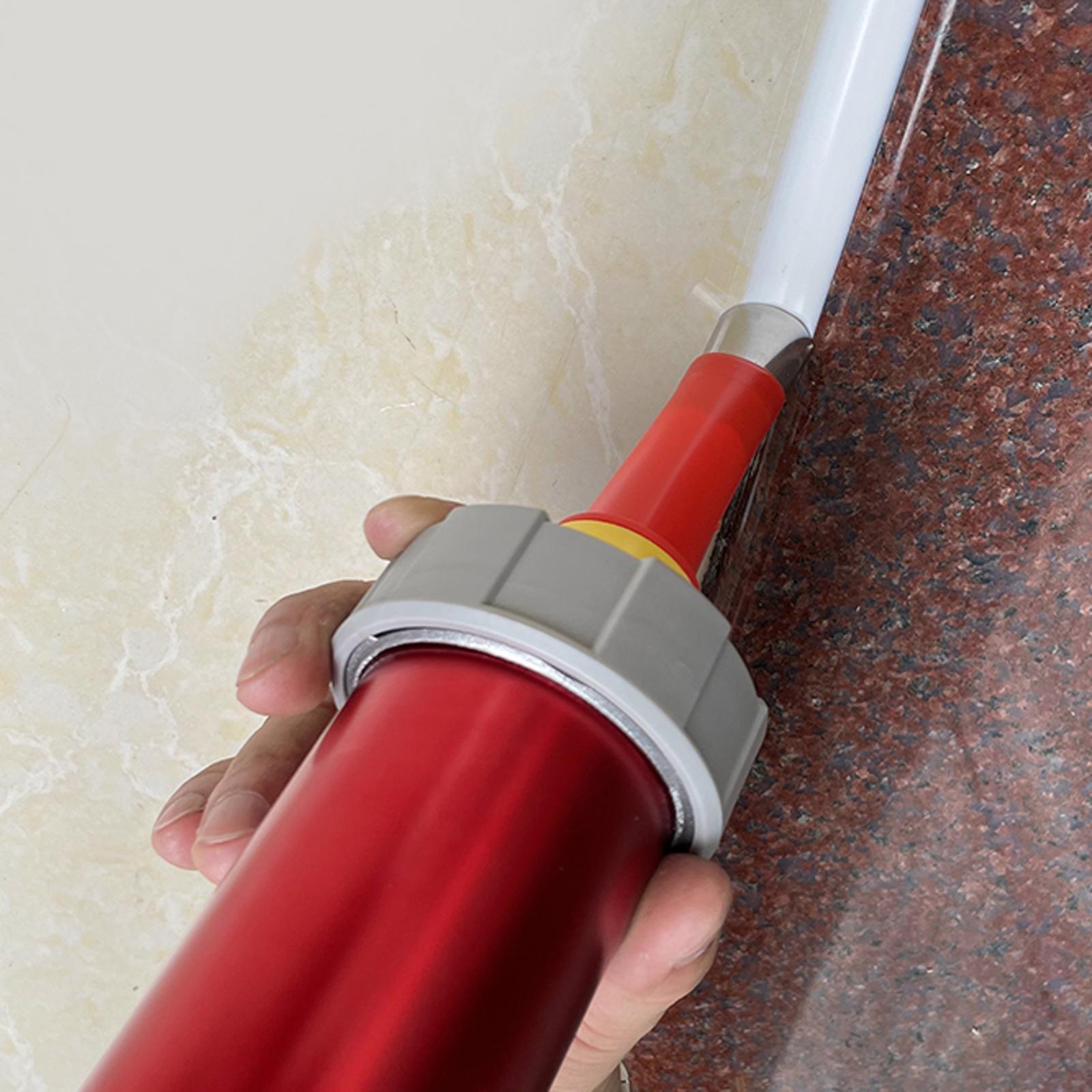 21Pcs Caulking Nozzle Applicator Sealant Caulking Finishing Tool for Door