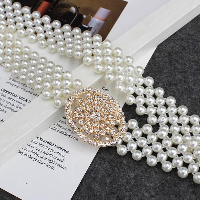 Bộ sưu tập thắt lưng đính hạt bản to Vintage mẫu mới