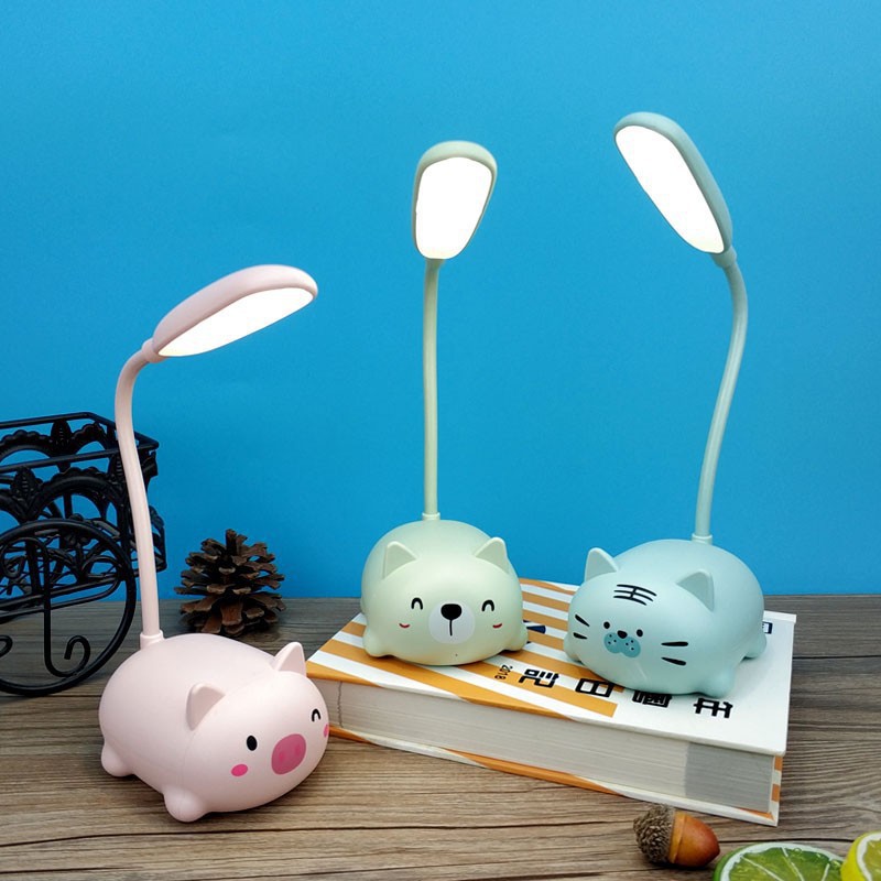 Đèn Để Bàn Học Mini Hình Thú Đáng Yêu - Đèn Ngủ-LED Trang Trí - Cute Ngộ nghĩnh/