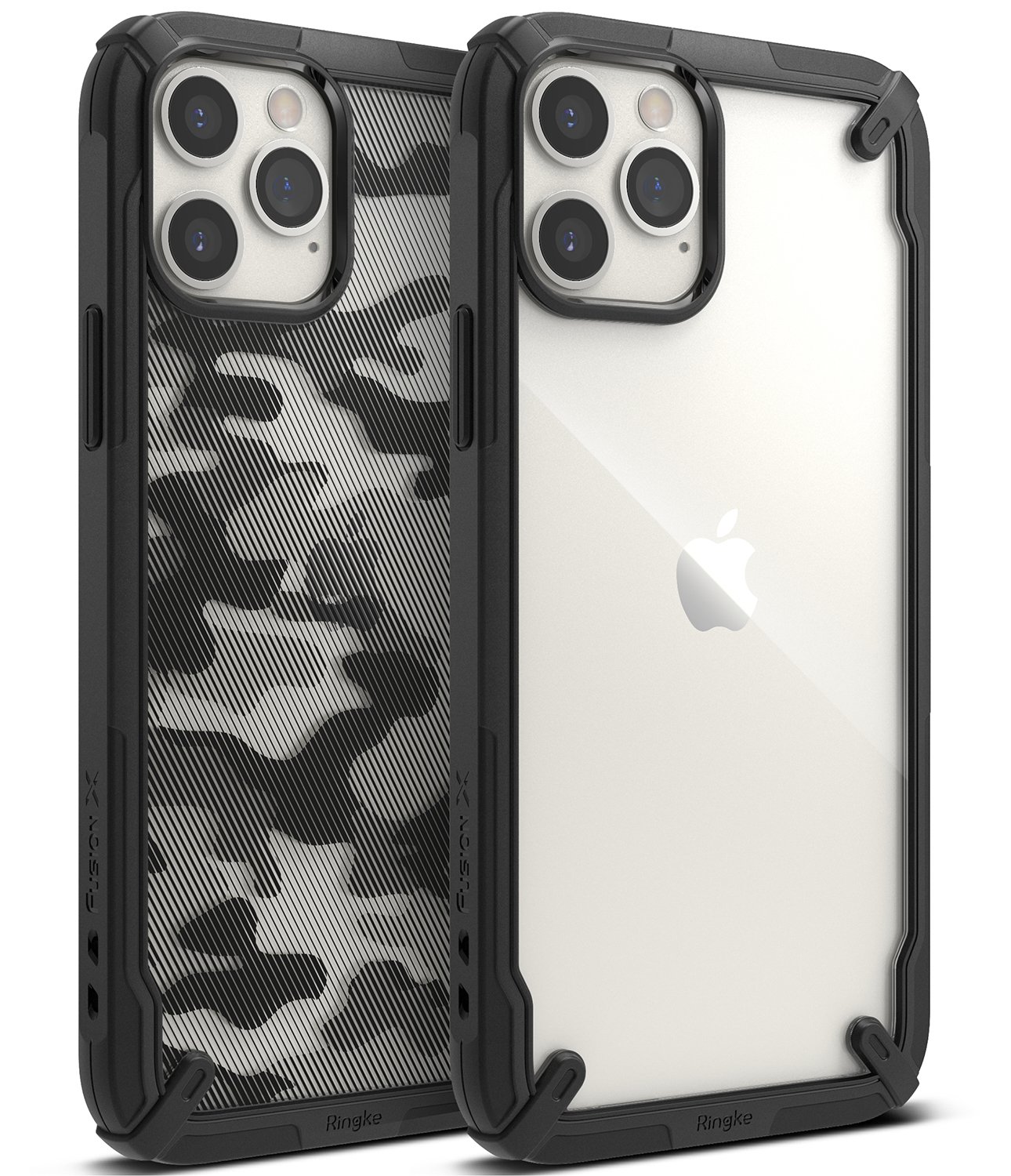 Ốp lưng chống sốc hàng hiệu Ringke Fusion X cho iPhone 12 Series - Hàng nhập khẩu