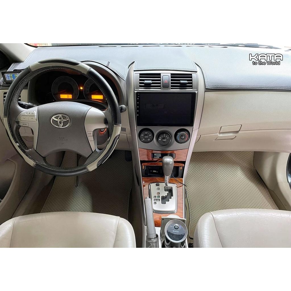 Thảm lót sàn ô tô KATA cho xe Toyota Altis - Khít với sàn xe, Chống trơn, Không mùi, Không ẩm mốc