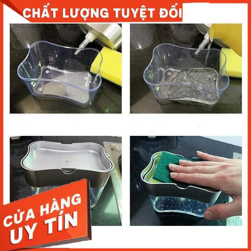 HỘP ĐỂ DẦU VÀ MIẾNG RỬA BÁT 2in1