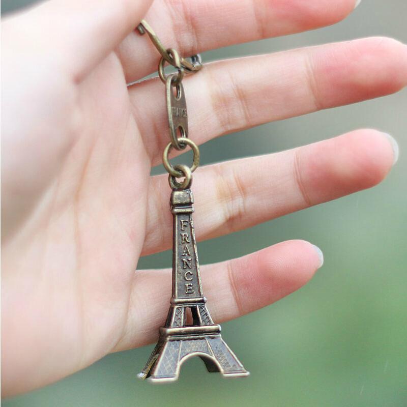 Móc chìa khóa đa năng an toàn, móc treo chìa khóa mô hình tháp Eiffel độc đáo