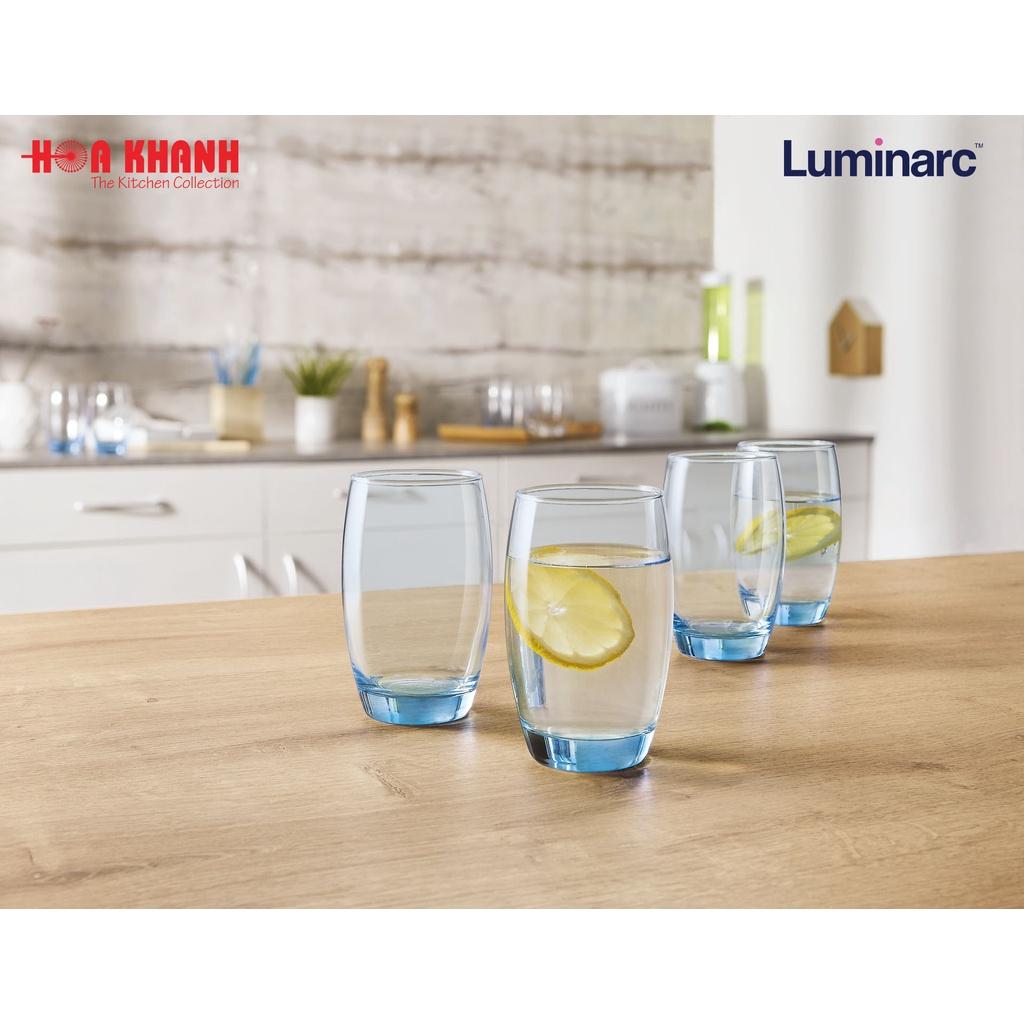 Ly Uống Nước Thủy Tinh Luminarc Salto Blue 350ML - J1585 - Bộ 6 ly