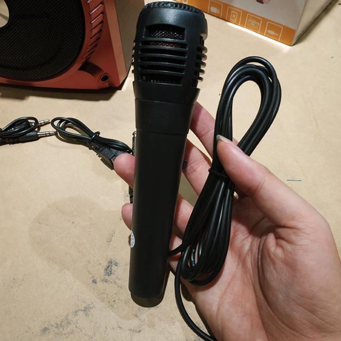 Micro Hát Karaoke Có Dây Giá Rẻ Dùng Cho Tất Cả Các Loa Như P88, P89, 996, 669, 802, A061, F4, F5, F6