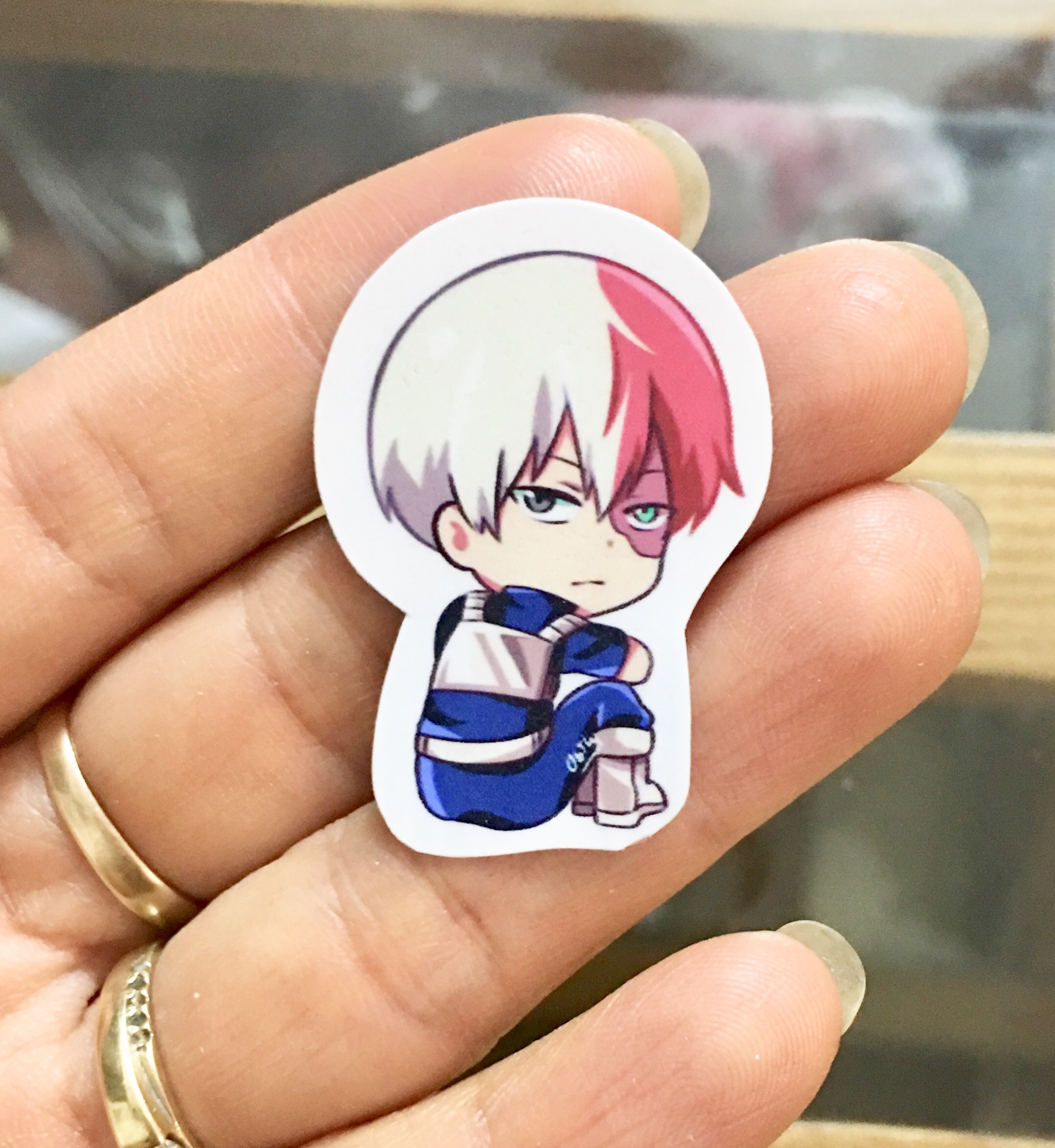 Ảnh sticker  My Hero Academia combo 30 cái