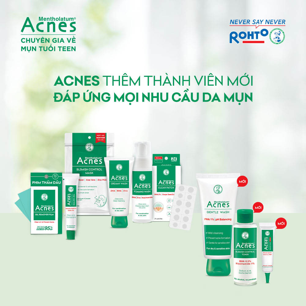 Phim Thấm Dầu Acnes Oil Remover Film (50 Tờ)