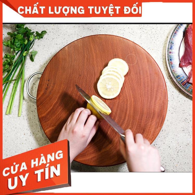 Thớt gỗ nghiến tây bắc thớt gỗ không tâm nguyên khối hàng cao cấp