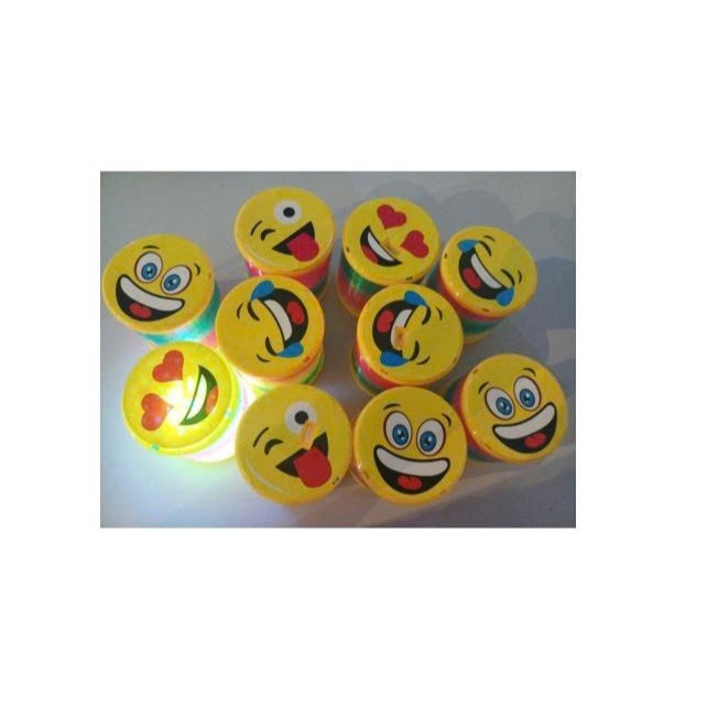 RAINBOW SPRING - B1219-T6X Lò xo cầu vồng (KT 7x7x6.5cm) có đèn phát sáng