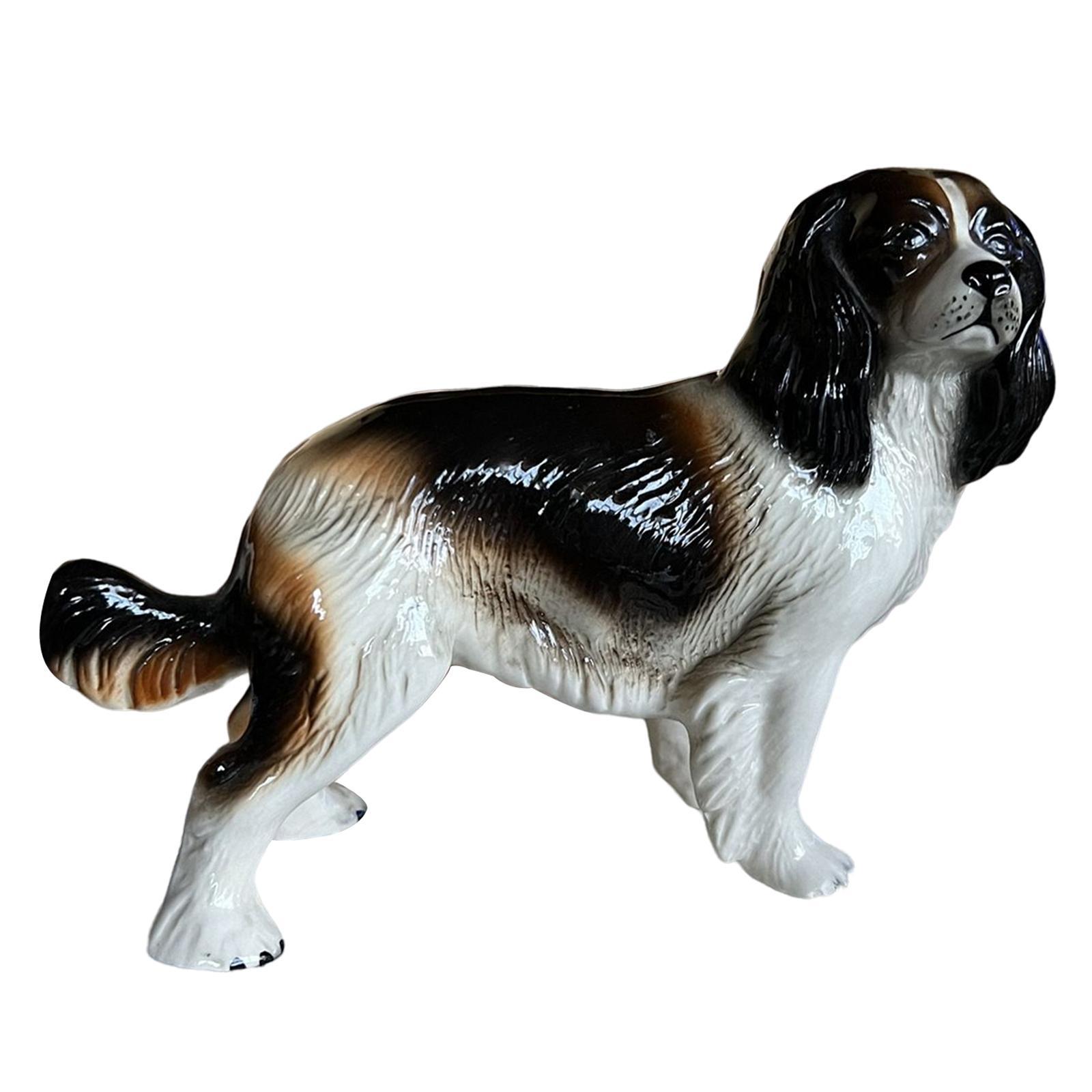 Adorable Dog Animal Figurine Statue Resin Animals Figure for Decoration