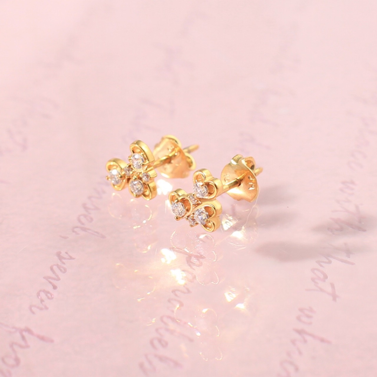 Hoa Tai Vàng JE1038 Jyme Jewelry