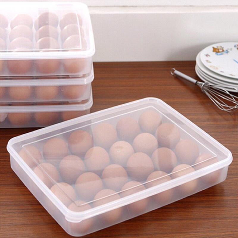 Hộp, Khay Đựng trứng gà, trứng vịt 24 quả có nắp đậy VIỆT NHẬT
