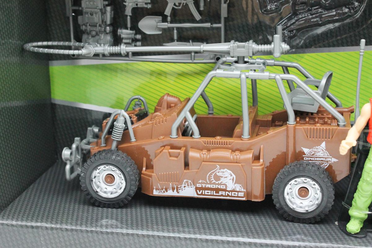 Bộ Đồ Chơi Trung Tâm Nghiên Cứu Khủng Long - Xe Bọc Thép Lớn - Vecto DN7738B