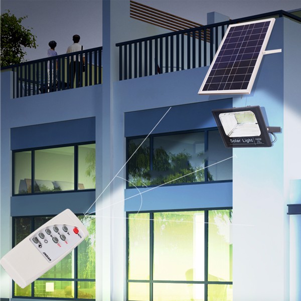 Đèn năng lượng mặt trời 80W,60W,45W,100W,180W Solar light - sử dụng hoàn toàn năng lượng mặt trời - không sử dụng điện - D1145