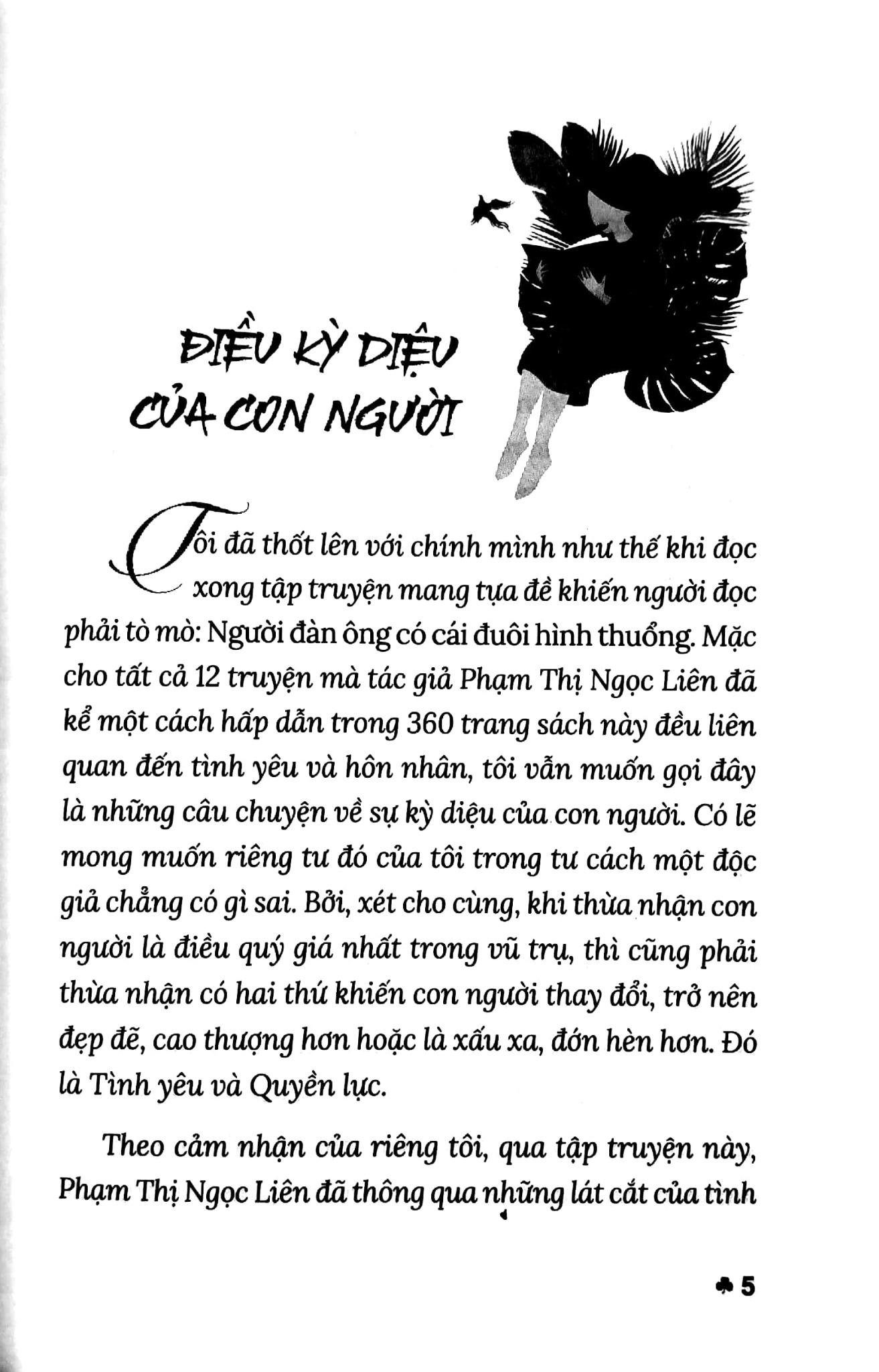 Người Đàn Ông Có Cái Đuôi Hình Thuổng