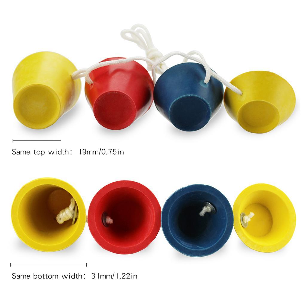 10X 4 lot Rubber Pyramid Durable Winter Golf Tees String Driving Range Training