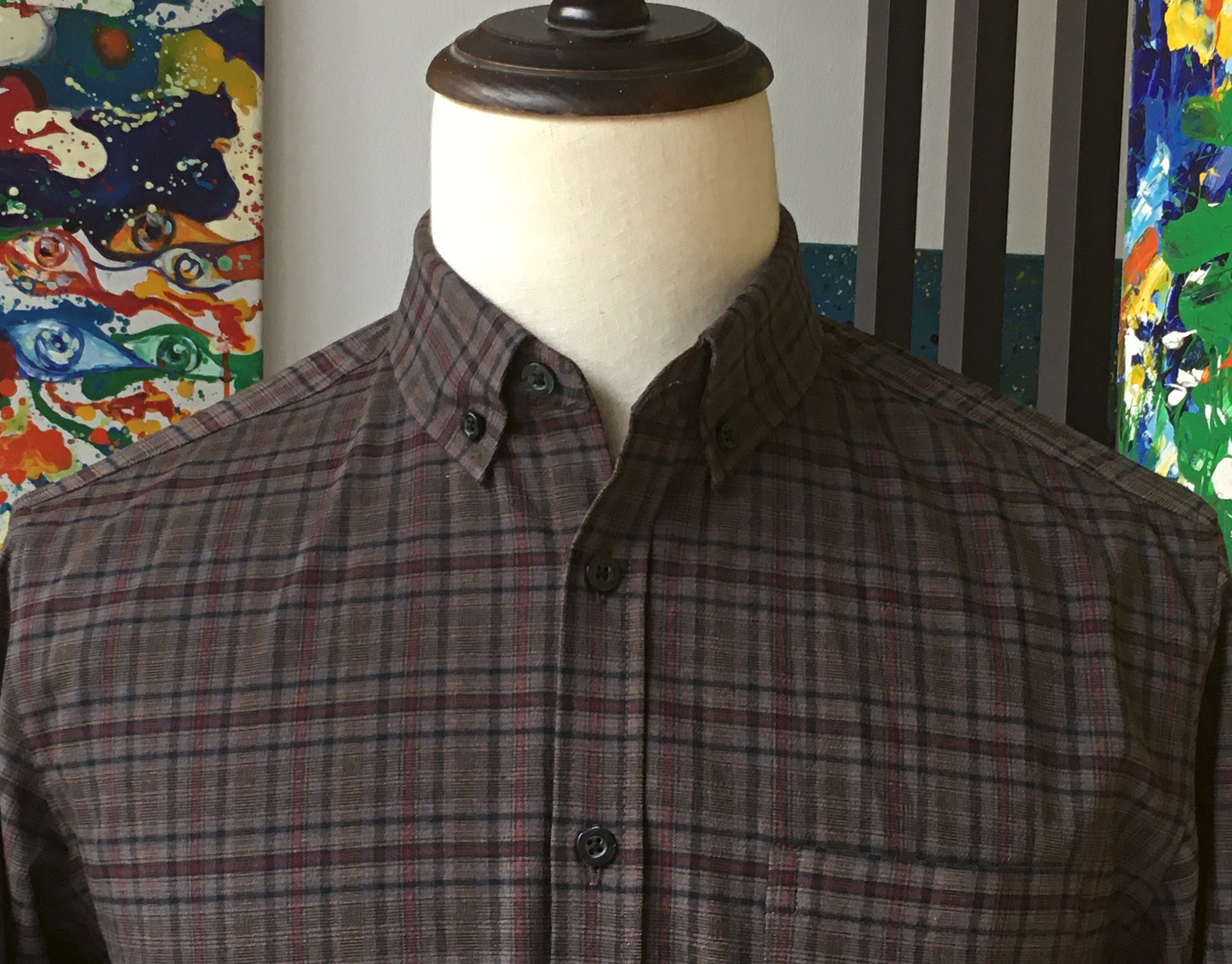Áo sơ mi Nam dài tay, Flannel shirt Ngầu Store chất liệu cotton, co giãn nhẹ, thoáng, nam tính, trẻ trung
