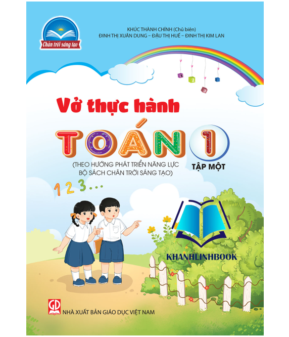 Sách - Combo Vở thực hành Toán 1 - tập 1 + 2