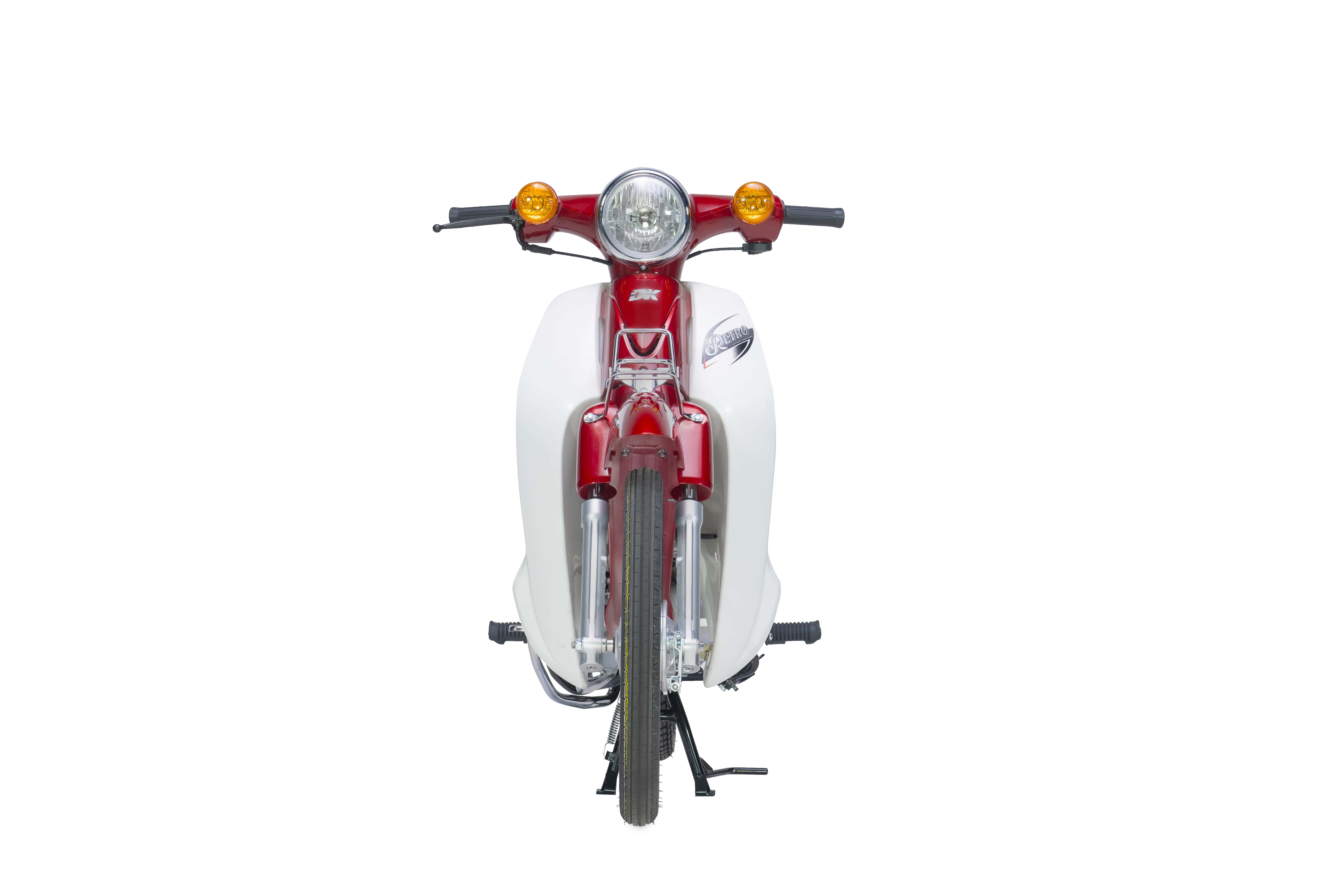 Xe Máy 50cc DK Retro - Màu Đỏ