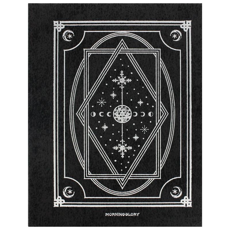 Sổ Tay Bỏ Túi Magician - Không Kẻ - Morning Glory 10400-88741 - Màu Đen