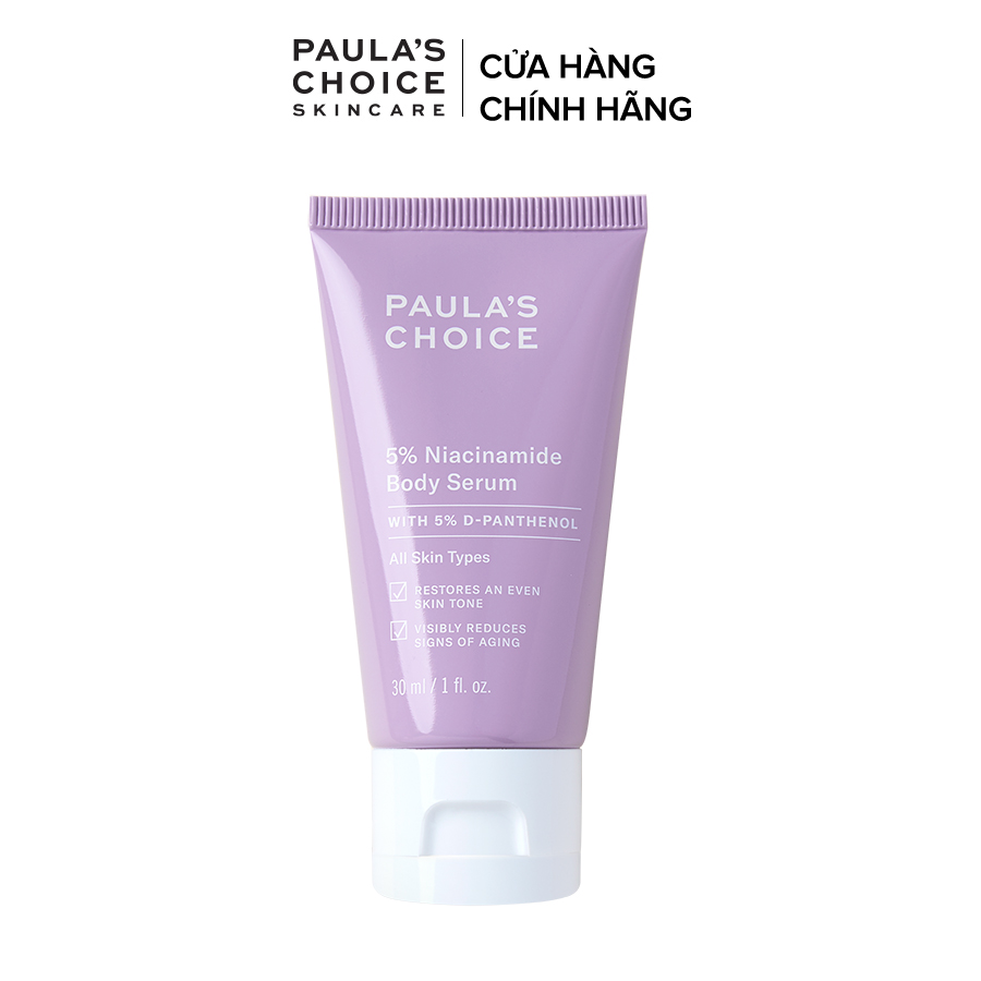 Tinh chất làm sáng và phục hồi da cơ thể Paula’s Choice 5% Niacinamide Body Serum 30ml 5817