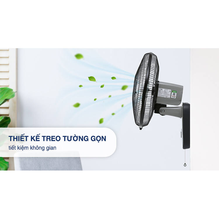 Quạt treo tường Kangaroo KG723  - Hàng chính hãng