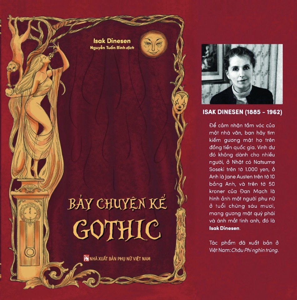 [Bìa cứng in 100 cuốn] BẢY CHUYỆN KỂ GOTHIC – Isak Dinesen – Nguyễn Tuấn Bình dịch – NXB Phụ Nữ     