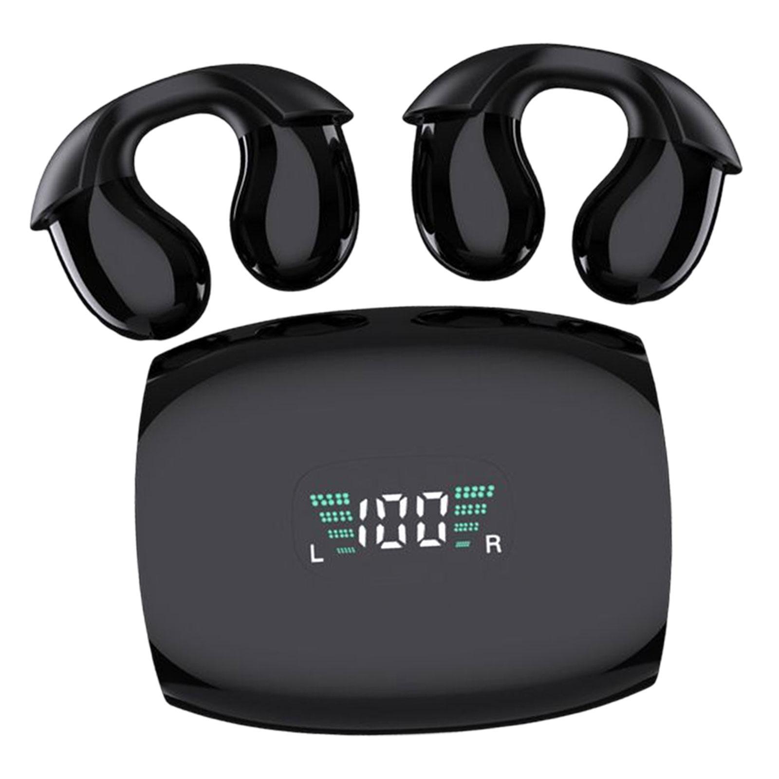 Ear Clip Headphones Touch Control Mini Clip on Earphones for Workout Outdoor