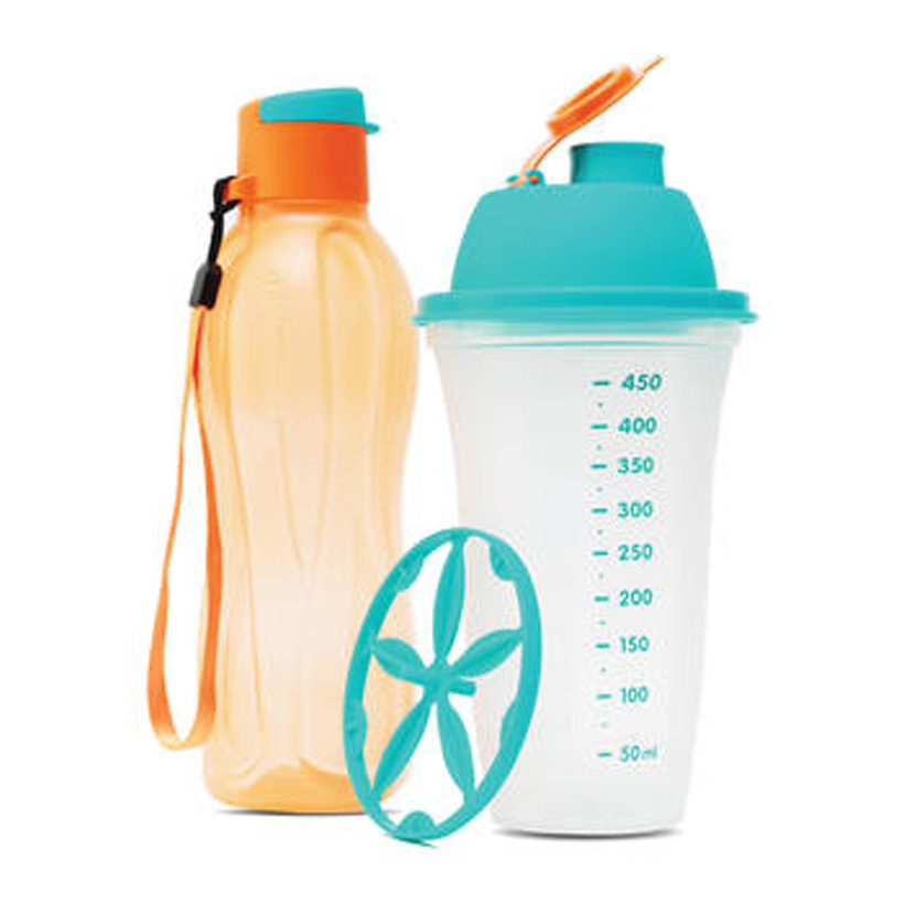 Bộ member kit Tupperware Shake N Go Orange