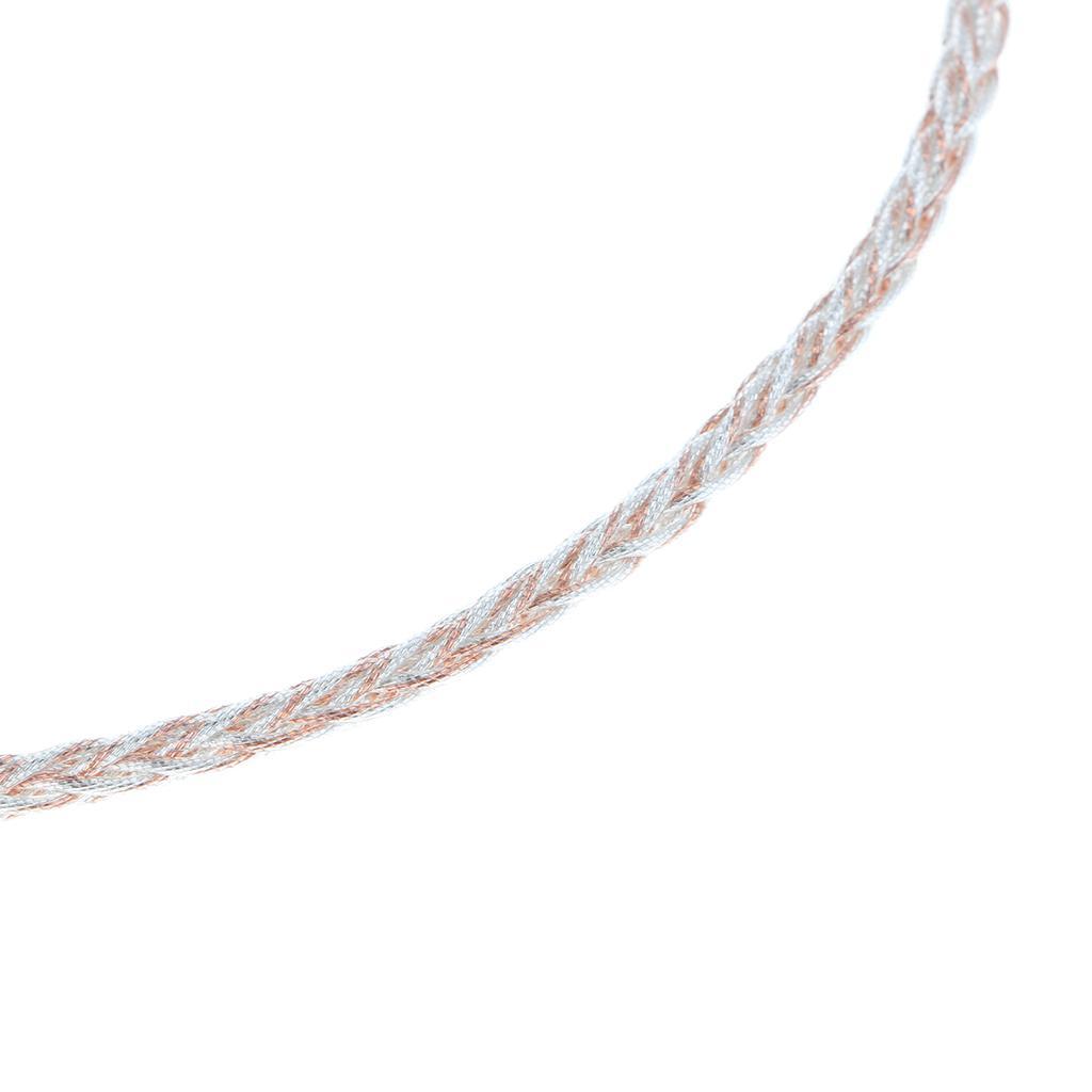 2-10pack 7N 8 Strands Braided OCC Copper Wire DIY HiFi Audio Upgrade Cord for