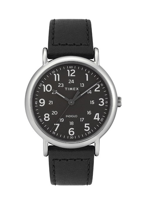 Đồng Hồ Dây Da Nam Timex Standard 40mm Leather Strap Watch - TW2T30700