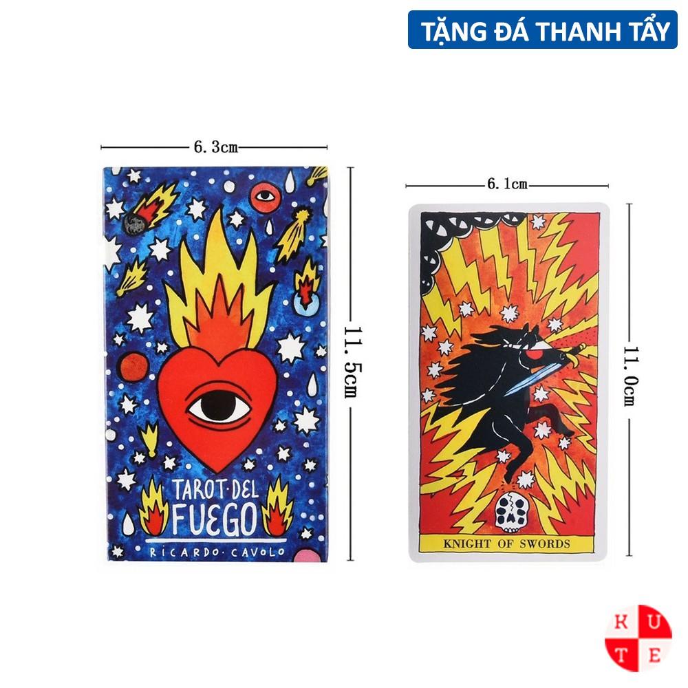 Bài Tarot Del Fuego 78 Lá Bài Tặng File Tiếng Anh Và Đá Thanh Tẩy