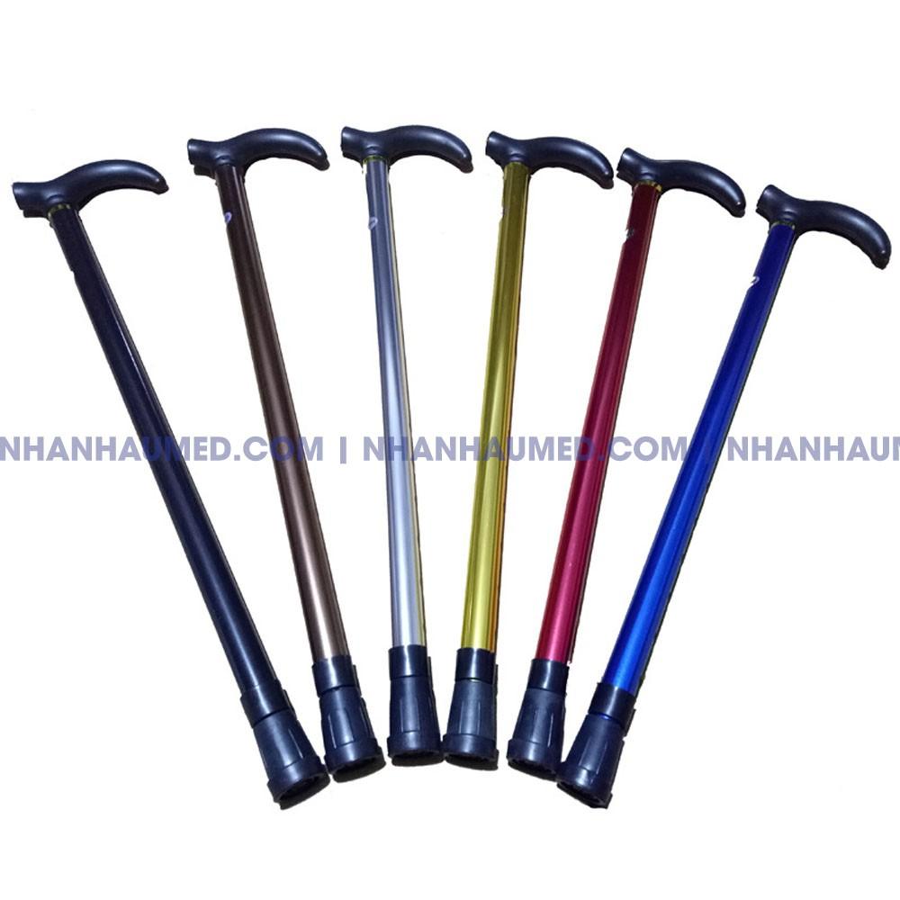 Gậy 1 Chân, Batong Chống Cho Người Già Điều Chỉnh Được 6 Mứt Hàng Chuẩn