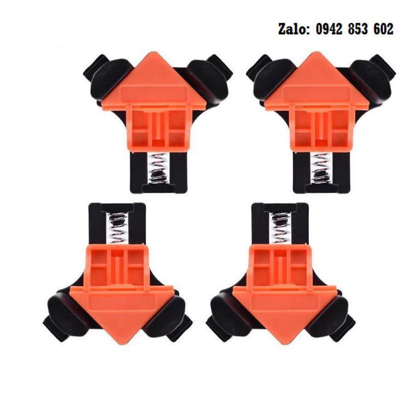 Bộ 4 cảo kẹp gỗ nhanh đa năng vam kẹp 90-60-120 độ kẹp góc vuông góc chữ T phiên bản mới