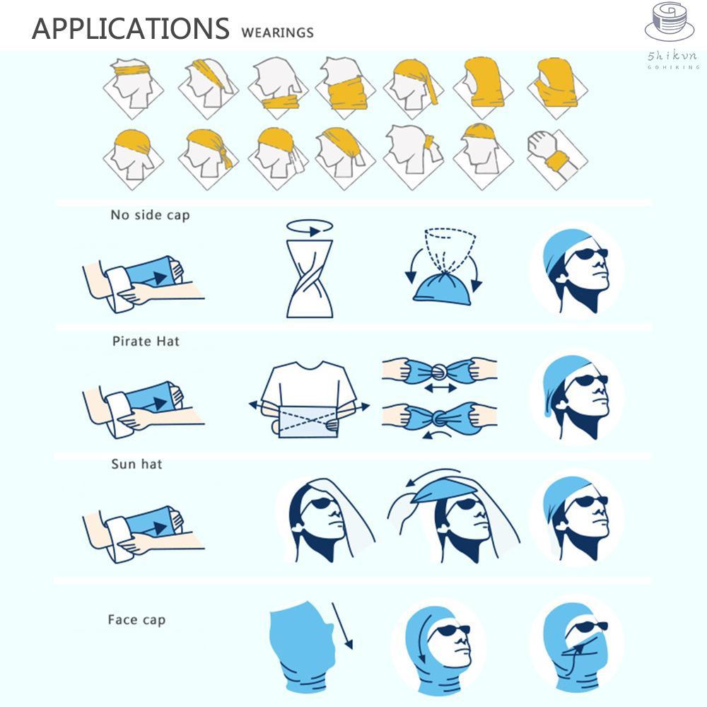 Khăn choàng cổ chống nắng chống gió thần kỳ dùng khi lái xe ngoài trời