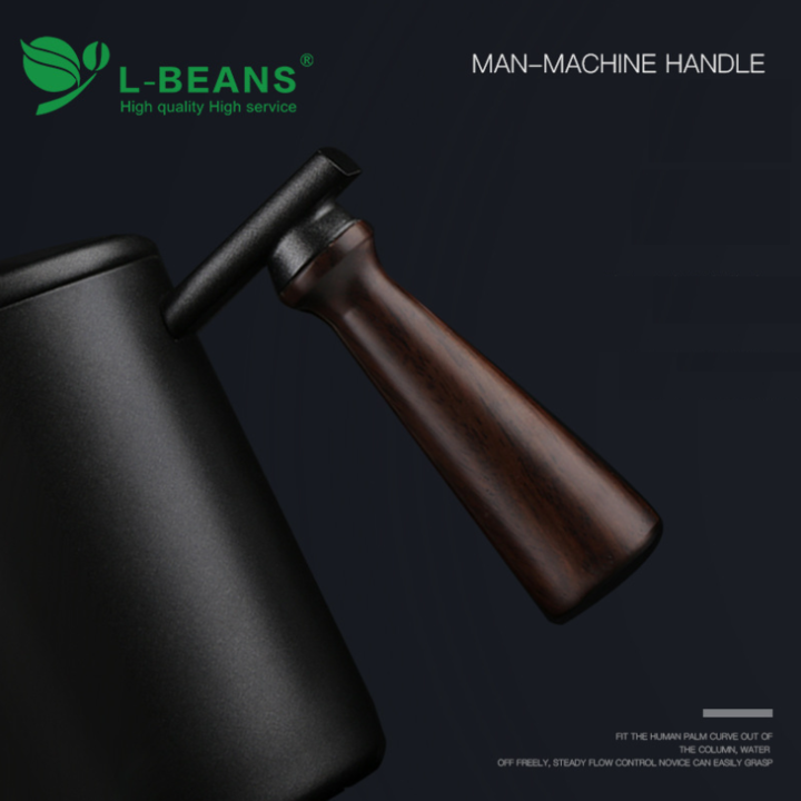 Ấm cổ ngỗng drip pha cà phê chuyên nghiệp L-Beans SD-201901 Inox 304 700ml