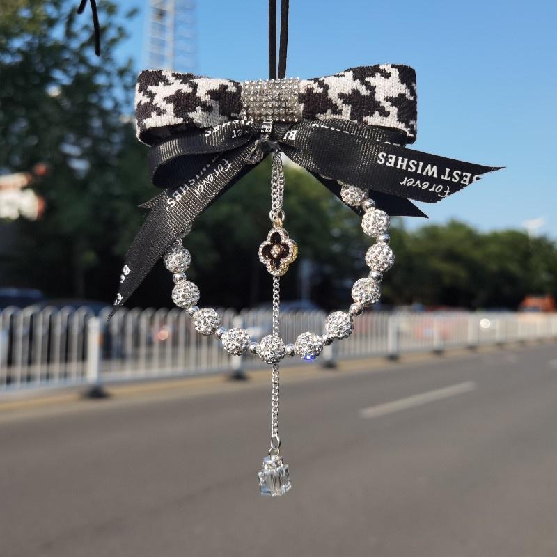 Dây Treo Trang Trí Nội Thất Xe Hơi Đính Đá Kim Cương Sang Trọng
