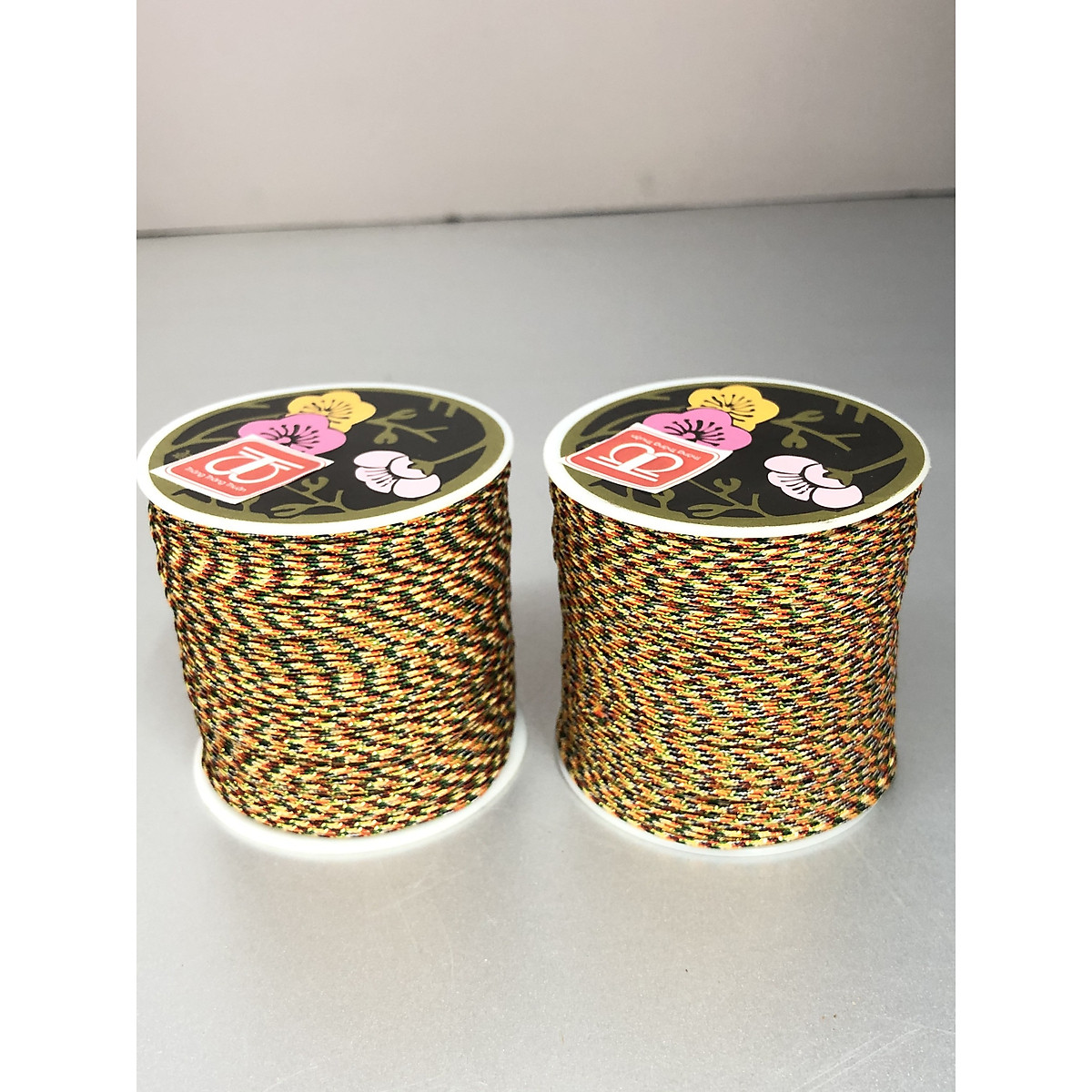 Cuộn Chỉ ngũ sắc phong thuỷ tết vòng chuỗi hạt -TL345